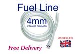 4mm id CLEAR PETROL OIL FUEL PIPE HOSE LINE. -* 1 Metre Length ✅