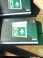 LUXNA Lighting LXEMME/S Emergency Multi-Mount Exit Sign LED 3W Plastic