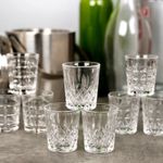 Set Of 6 12 60ml Queensway Shot Glasses Bar Quality Shot Vodka Liquor Party