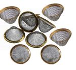 CONE BOWL 20 mm REUSABLE STAINLESS STEEL GAUZES GAUZE SMOKING PIPE SCREEN MESH