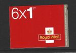 GB 2016 6 x 1st CLASS QUEEN'S 90th BIRTHDAY STAMP BOOKLET PM51
