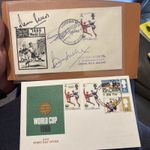 Bobby Moore signed rare First day covers 1966 World Cup + Geoff Hurst + Peters