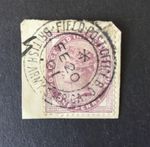 GB 1901 BRITISH ARMY S AFRICA FIELD POST OFFICE B.O. PMK ON SMALL PIECE