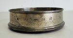 Sterling Silver 925 Wine Coaster M C Hershey London 1999, 136grams