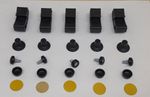 Bonnet Protector Wind Bug Stone Deflector Fitting Kit -Assembly Clips Set