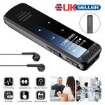 New Support 128GB Digital Audio Sound Voice Recorder Dictaphone MP3 Player -UK