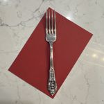 Quantity of One Vintage Wallace Rose Point Sterling Silver Fork 7” 46 gram