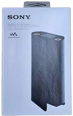 Sony CKL-NWWM1M2 Leather Flip Case for NW-WM1ZM2 & NW-WM1AM2, Black