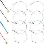 8 PCS Violin Strings 4/4 Full Size Set, Universal Steel Core Dominant Violin Str