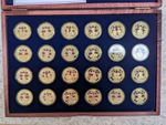 Windsor Mint King Charles III Commemorative Gold Plated Coin Collection boxed