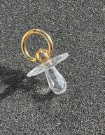 GENUINE SWAROVSKI CRYSTAL BABY DUMMY. BOXED. PERFECT GIFT. ORNAMENTAL ONLY.