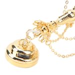 ­Dollhouse Chandelier 1/12 Scaled Battery Operated Lifelike 4 Heads Miniature