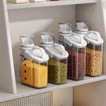 Cereal Container Storage Airtight Dry Food Storage BPA Free Dispenser Grain Rice