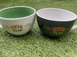 FRIENDS TV Show Central Perk Oversized Large Cappuccino Mugs Set Of 2 Black