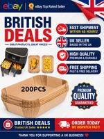 200pcs  Air fryer Liners Disposable Paper Baking Parchment Liners Non Stick