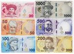 Kyrgyzstan Set 6 Pcs 20 50 100 200 500 1000 Som 2023 2024 P 34-39 UNC Banknote
