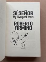 Roberto Firmino Hand Signed Liverpool Autobiography Book - PSA Approved & COA