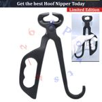 9" Hoof Nipper Trimmer Cutter Farriers Horse Tool - One Handled Foal Hoof Nipper