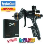 DeVilbiss DV1 Clearcoat Circuit Edition Spray Gun 1.2mm & 1.3mm C1+ HVLP Air Cap
