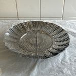 Vintage Stainless Steel Steamer Basket Collapsible Made In Hong Kong All Metal