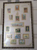 Thailand King Rama IX Stamps Presentation Page - His Majesty's, King Bhumibol