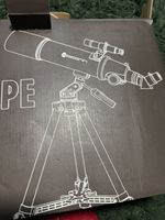 Eaconn Portable Travel Telescope 80mm Aperture 600mm Refractor w/ Backpack