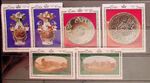 CENTRAL AMERICA Sc 1600-5 NH ISSUE OF 1971 - ART