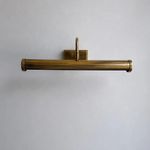 Solid Brass Picture Light – Antique Gold Wall Mount Art Lamp Fixture Hotel Light