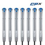 9ps 13Pcs  Gray Standard / Midsize / Jumbo Undersize Ladies Size CPX Golf Grips