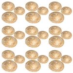 36 Pcs Weaving Craft Hat Mini Straw Woven Decor Imitation Knitting Hats