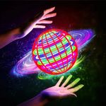LED Flying Orb Ball Toy Automatic Floating Spinner UFO Magic Drone Gift Kids
