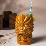 Tiki Hands Mug 27.5oz / 780ml - Novelty Ceramic Hawaiian Themed Cup