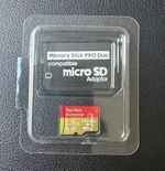 128GB Micro SD Card + PSP Memory Stick Pro Duo Adapter for Sony PSP 1000 2000
