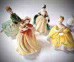Royal Doulton bone china vintage figurines HN2264 HN2315 HN2318 HN5323