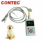 Pets VET SPO2 PR heart rate Monitor Veterinary Pulse Oximeter +Tongue/ Ear Probe