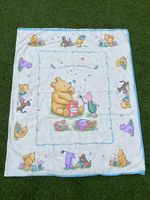Vintage Mothercare Disney Winnie The Pooh Cot Duvet Cover Ex cond 100x120 Approx