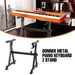Z-type Heavy-Duty Piano Stand Adjustable Portable Piano Keyboard Stand