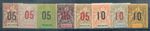 REUNION 1912 YVERT 72-79 * IMMACULATE SET (F1402