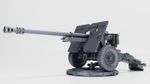 17_25-pdr Anti-tank Gun Pheasant (UK)  (UK,Ww2) Wargaming  3DPrint