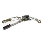 3 Hooks Cable Puller Hand Winch For Caravan Boat Trailer Heavy Duty 600-800kgs