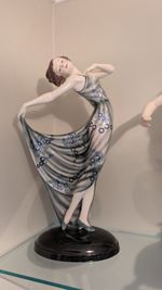 Goldscheider  ceramic figure by Joseph Lorenzl Model 6492 art Deco 1932