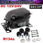 SECOP BD1.4F Micro Refrigeration Compressor R134a for Auto Car Truck Mini Fridge