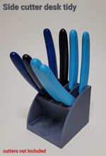 Side cutter dock - model kit building tool holder for snips and cutters - Crafts