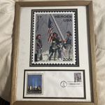 2002 Commemorative 'HEROES USA' 9/11 USPS First Day of Issue + Firefighters