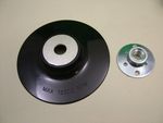Backing pad M14 thread 115mm for angle grinders and sanders,supplied with flange