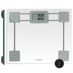 Salter Digital Bathroom Weighing Scale Electronic Compact Tough Glass Platform