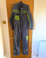CLAAS Safety Work Coveralls Overalls Grey Cotton With Pockets EUR 52 /UK 42. 