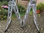 Aluminium Folding Scaffold Tower Platform Trestle System with 2 Deck Boards
