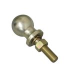 2" Tow Ball Pin Short Shank 19MM Thread (3/4" 0.5 Ton Tractor ATV Quad Trailer)