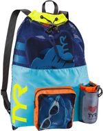 TYR Mesh Equipment Bag Mummy Backpack 40L Swim Training Gear Storage Bag